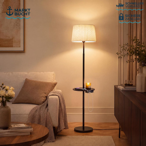 Stehlampe wohnzimmer mit tisch - stehlampe,