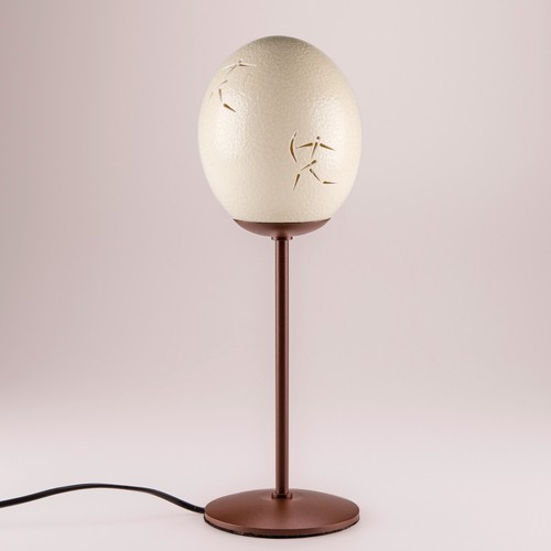 Tischlampe straußenei - tischlampe,