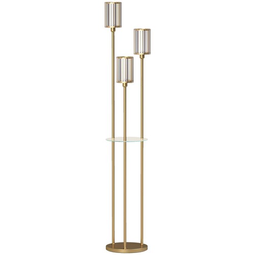 Stehlampe mit regal - regal,