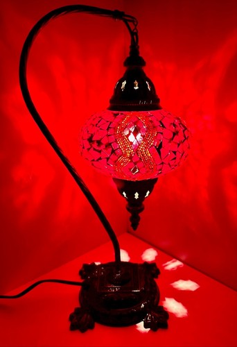 Mosaiklampe orientalische - mosaiklampe, l