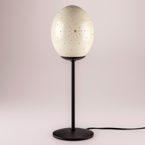 Tischlampe straußenei - tischlampe,