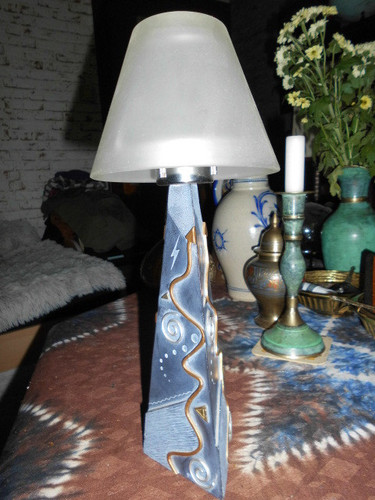 Tischlampe/Teelichthalter